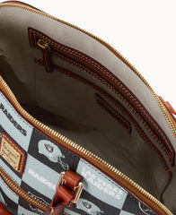 NFL Raiders Domed Zip Satchel