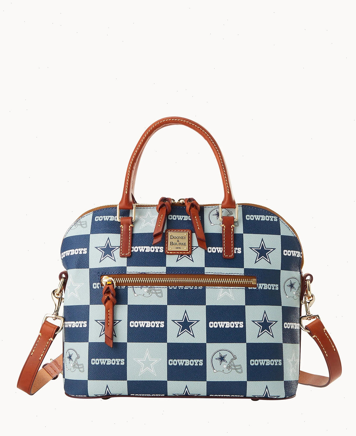NFL Cowboys Domed Zip Satchel