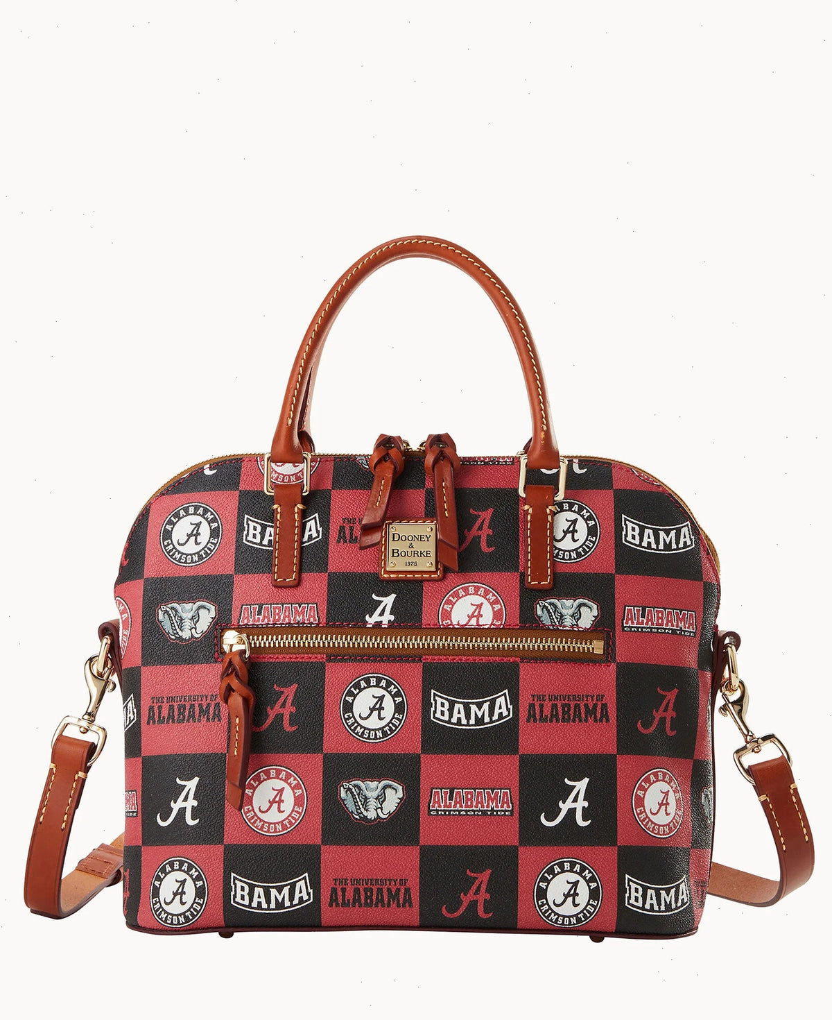 Collegiate University of Alabama Domed Zip Satchel