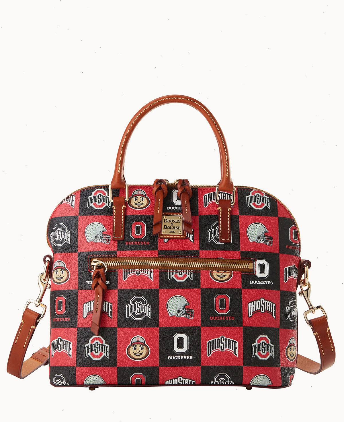 Collegiate Ohio State University Domed Zip Satchel