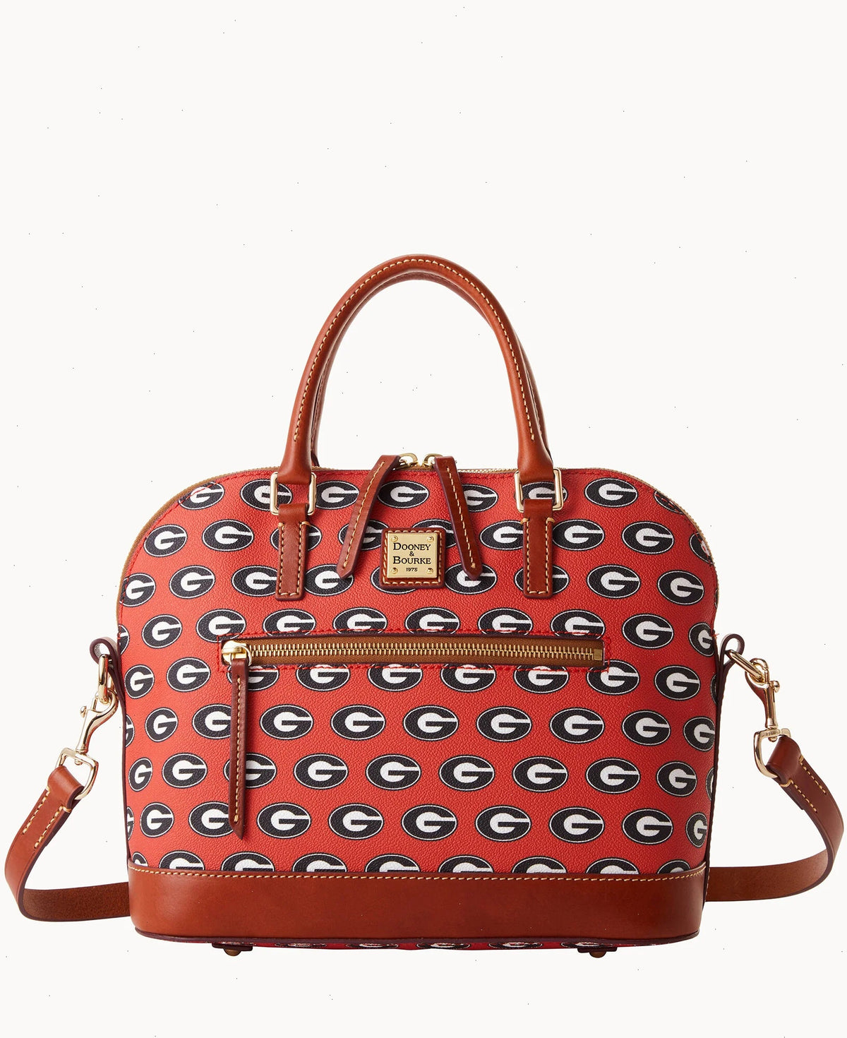 Collegiate University of Georgia Domed Zip Satchel