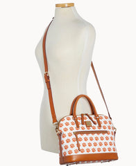 Collegiate Clemson University Domed Zip Satchel