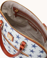 NFL Cowboys Domed Zip Satchel