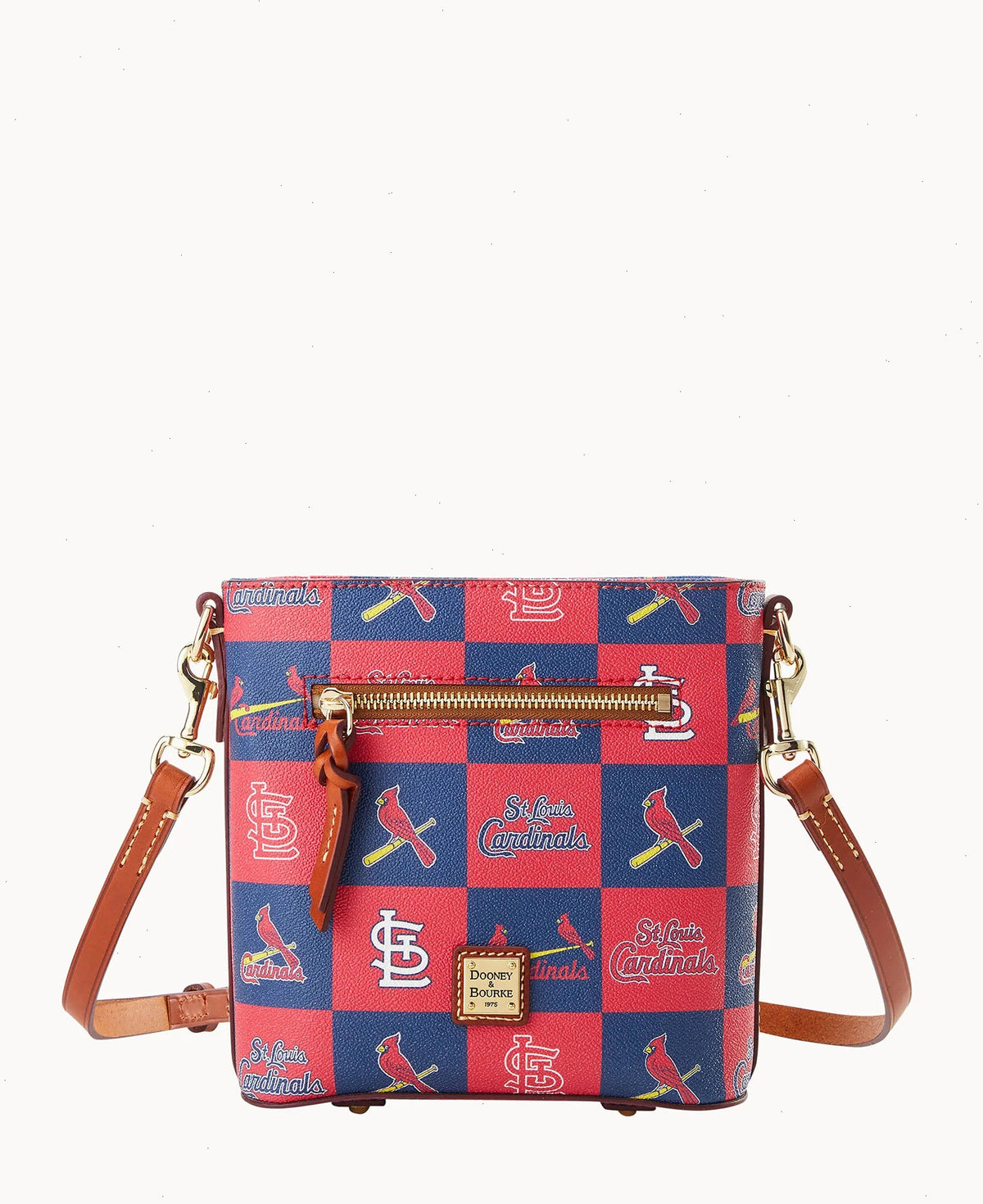 MLB Cardinals Small Zip Crossbody