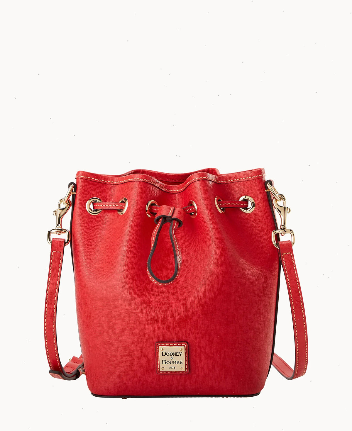 Saffiano Small Drawstring
