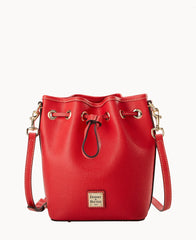 Saffiano Small Drawstring