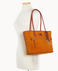 Suede Tote