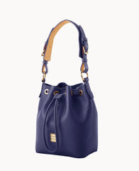 Lucca Leather Small Drawstring