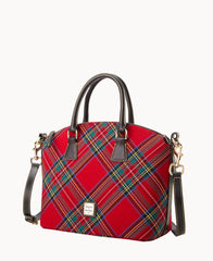Tartan Domed Satchel