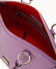 Saffiano Satchel