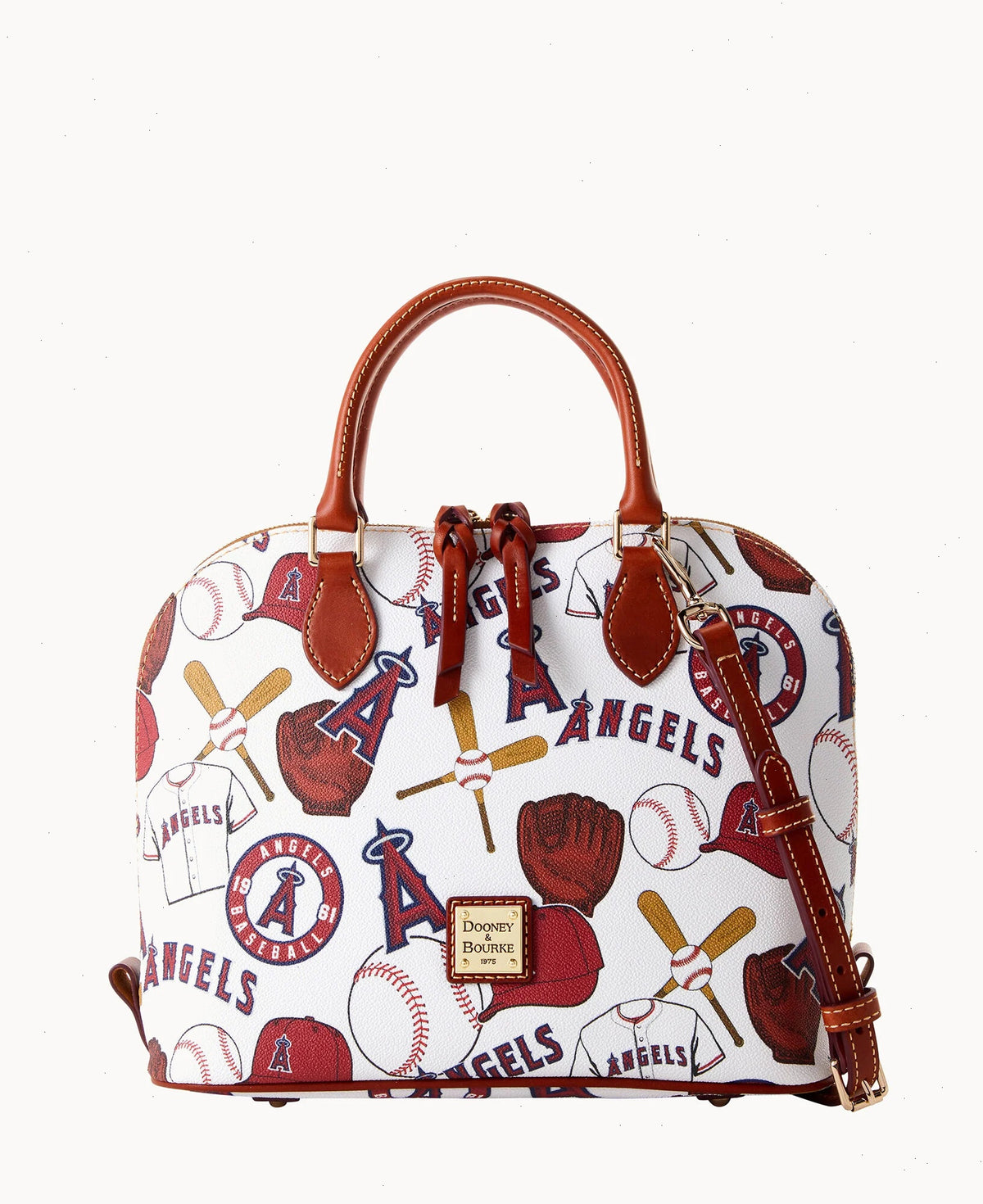 MLB Angels Zip Zip Satchel