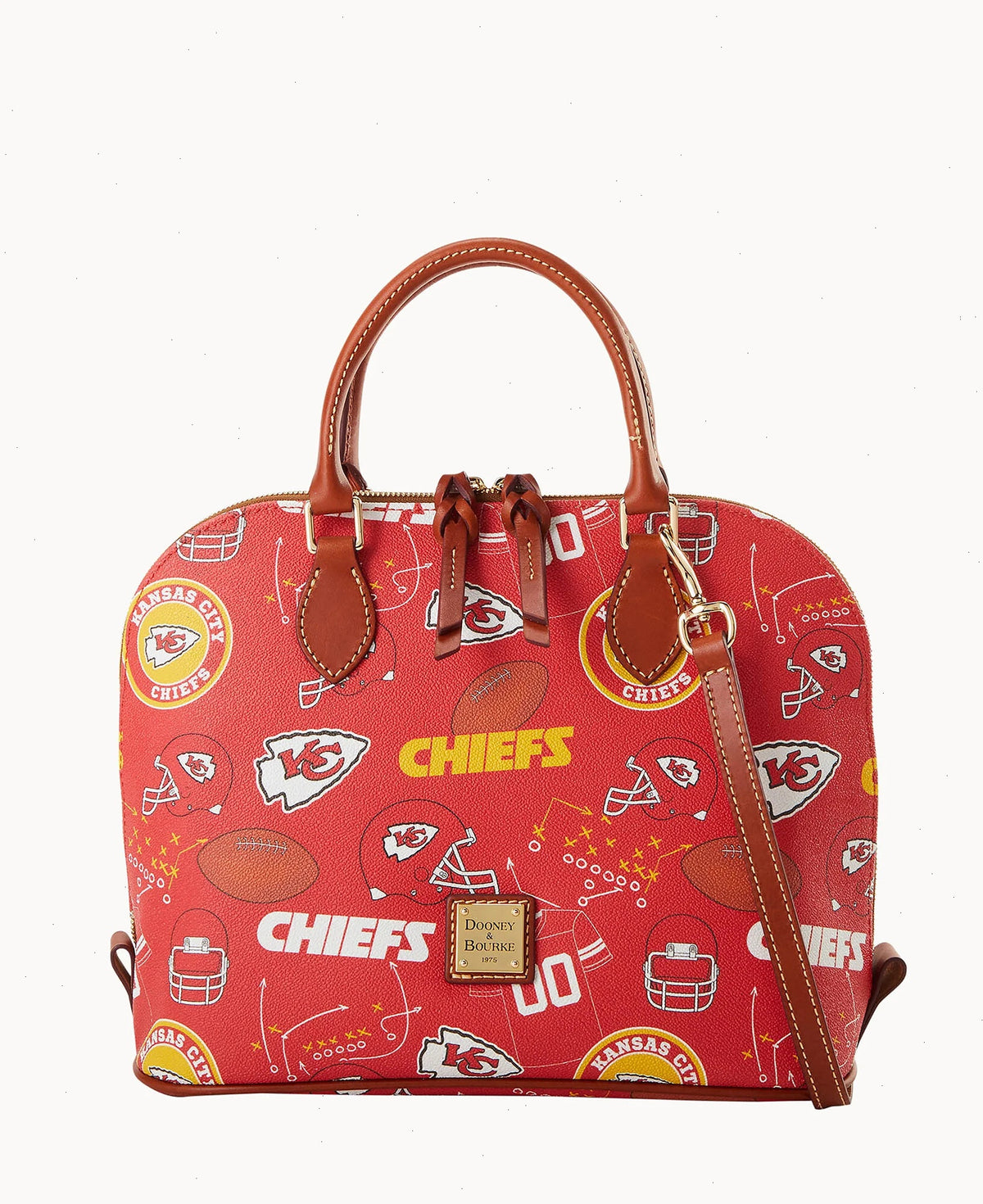NFL Chiefs Zip Zip Satchel