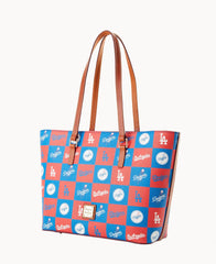 MLB Dodgers Zip Tote