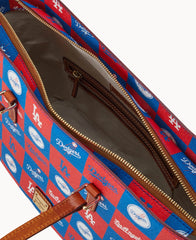 MLB Dodgers Zip Tote