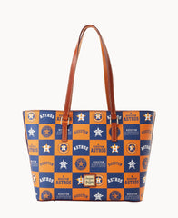 MLB Astros Zip Tote