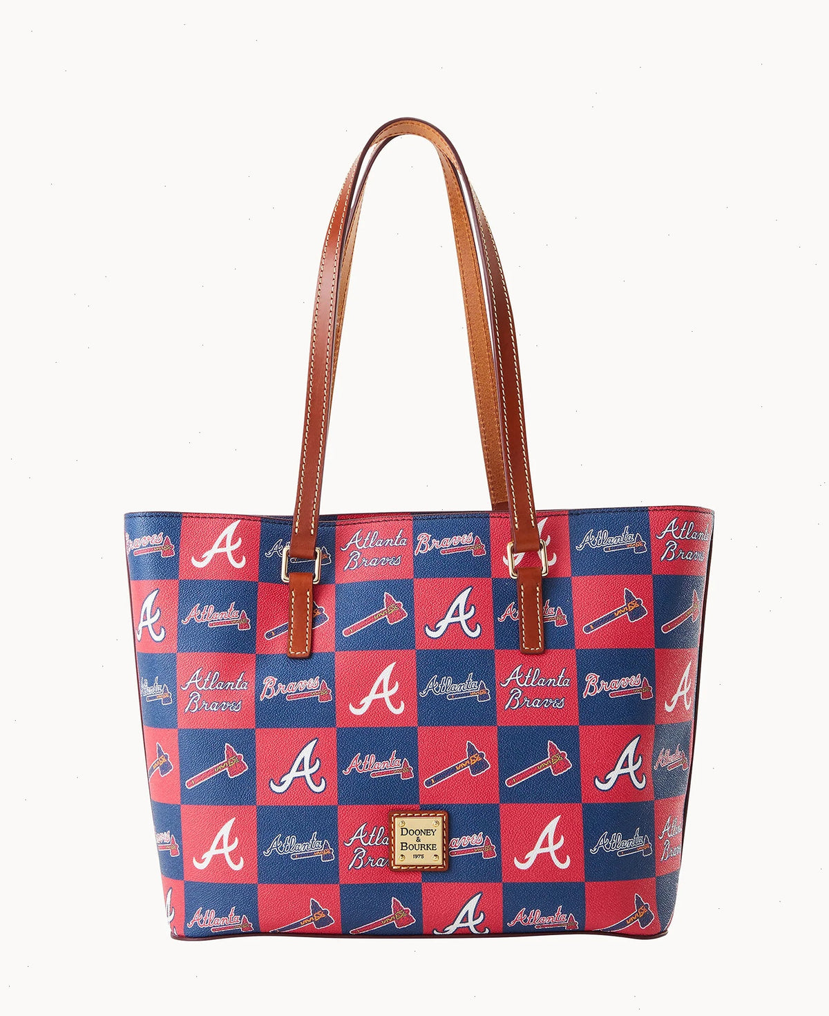 MLB Braves Zip Tote