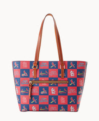 MLB Cardinals Zip Tote