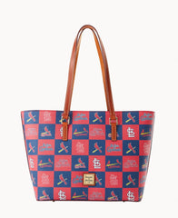 MLB Cardinals Zip Tote