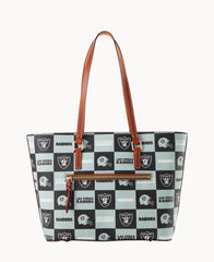 NFL Raiders Zip Tote