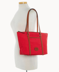 Nylon Zip Pocket Tote