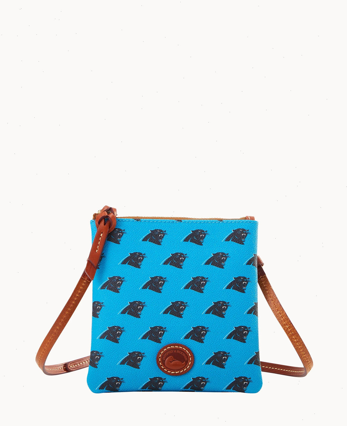 NFL Panthers Small North South Top Zip Crossbody