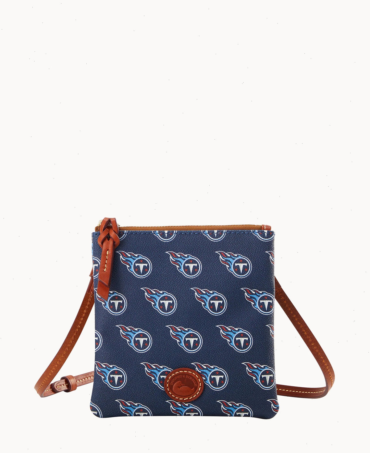 NFL Titans Small North South Top Zip Crossbody