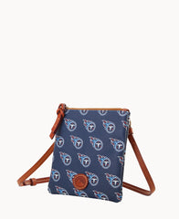 NFL Titans Small North South Top Zip Crossbody