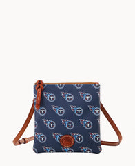 NFL Titans Small North South Top Zip Crossbody