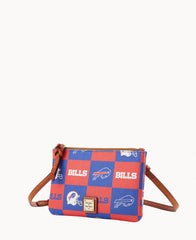 NFL Bills Top Zip Crossbody