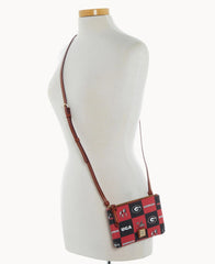 Collegiate University of Georgia Top Zip Crossbody