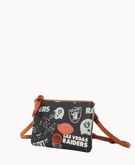 NFL Raiders Top Zip Crossbody