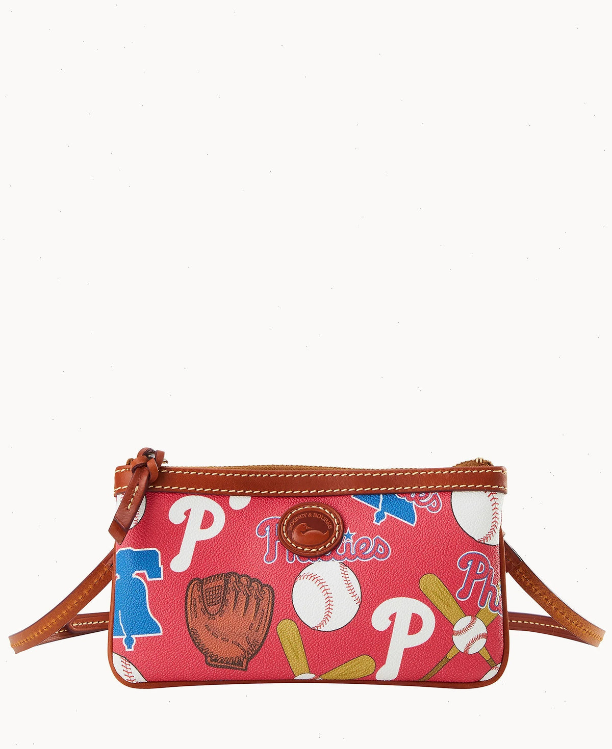MLB Phillies Large Slim Crossbody
