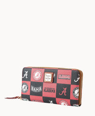 Collegiate University of Alabama Large Zip Around Wristlet