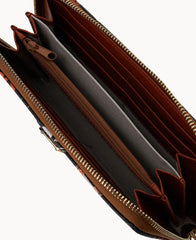 NFL Bengals Large Zip Around Wristlet