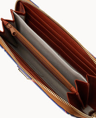 NFL Bills Large Zip Around Wristlet