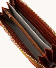 NFL Chiefs Large Zip Around Wristlet