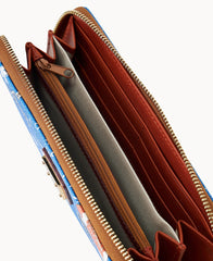 Collegiate University of Kentucky Large Zip Around Wristlet