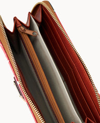 Collegiate University of Georgia Large Zip Around Wristlet