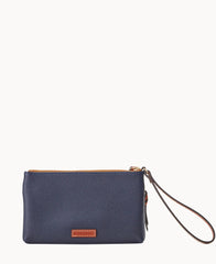 MLB Astros Double Zip Wristlet