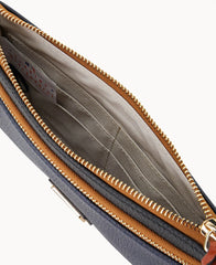 MLB Yankees Double Zip Wristlet