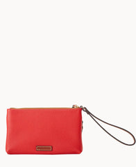 MLB Cardinals Double Zip Wristlet