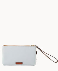 NFL Raiders Double Zip Wristlet