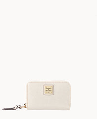 Saffiano Large Zip Around Credit Card Case