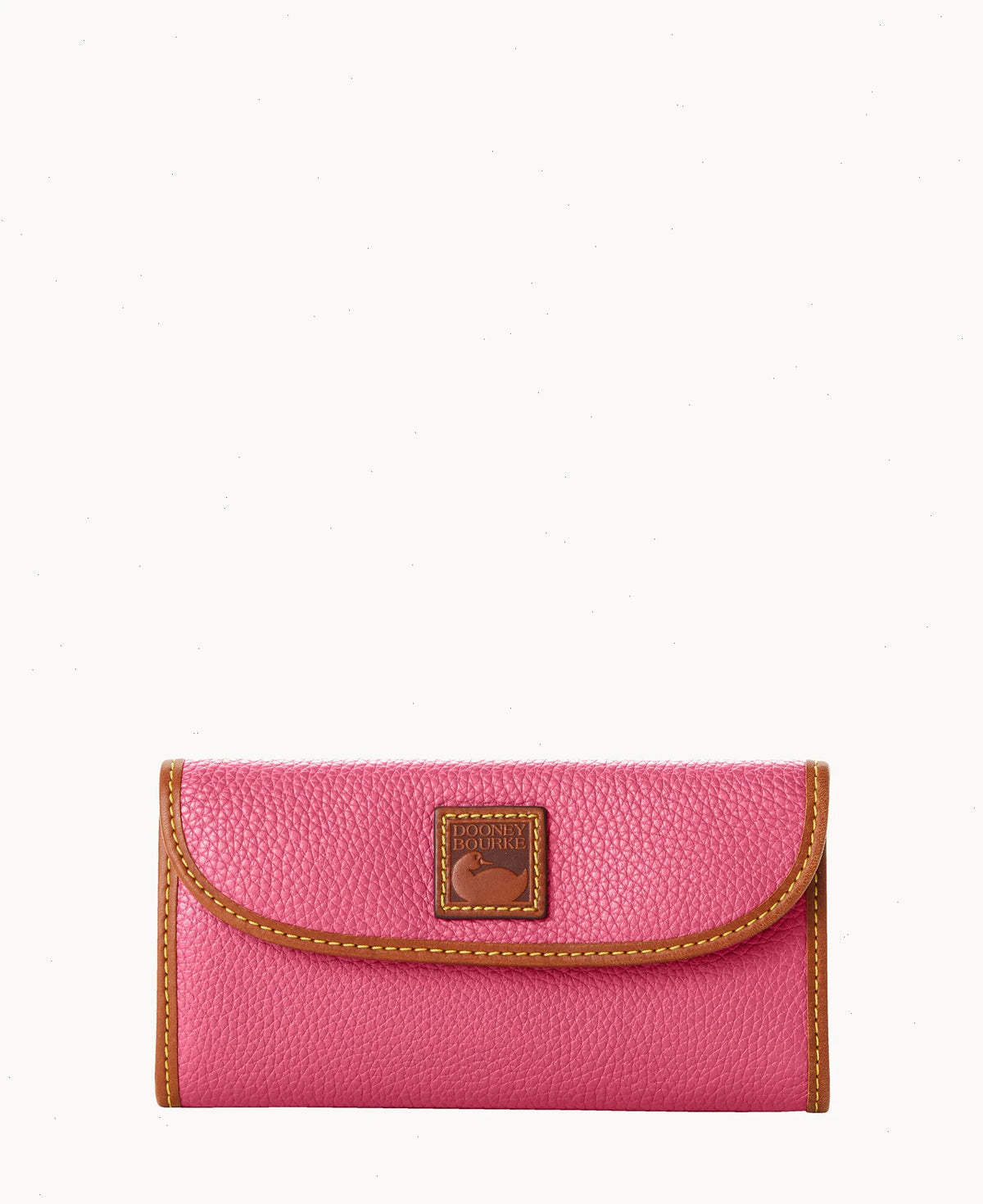 Pebble Grain Continental Clutch