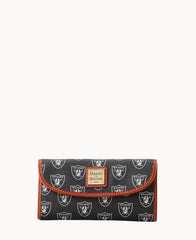 NFL Raiders Continental Clutch