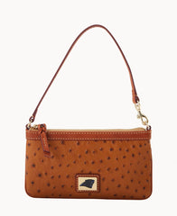 NFL Panthers Large Slim Wristlet