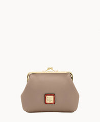 Pebble Grain Large Framed Purse